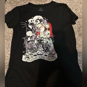 Nightmare Before Christmas shirt and bow